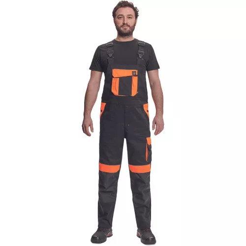 MAX VIVO mellesnadrág fekete/narancs 68