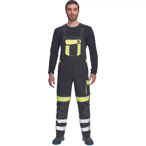 MAX VIVO RFLX mellésnadrág fek./sárga 50