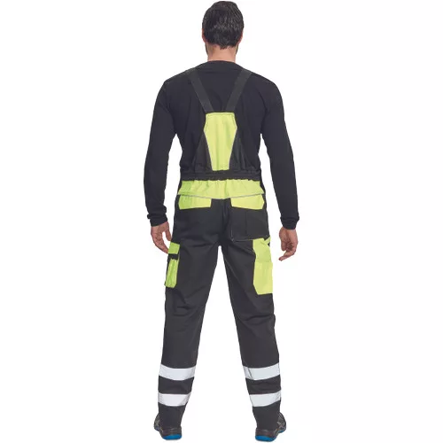 MAX VIVO RFLX mellésnadrág fek./sárga 56