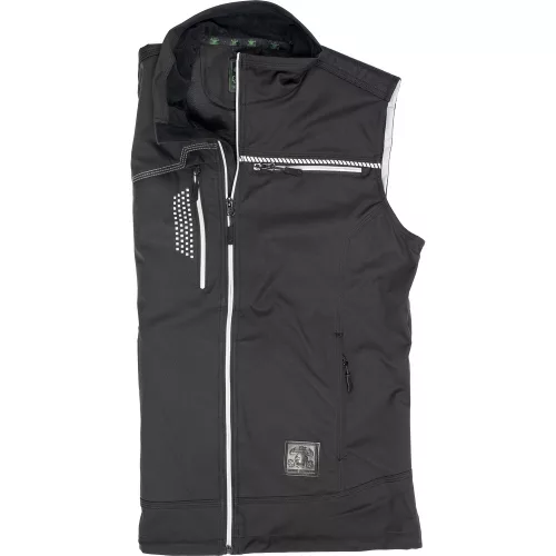 TAURUS softshell mellény fekete M
