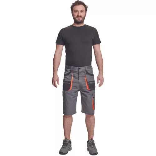 CARL rövidnadrág szürke-fekete 46