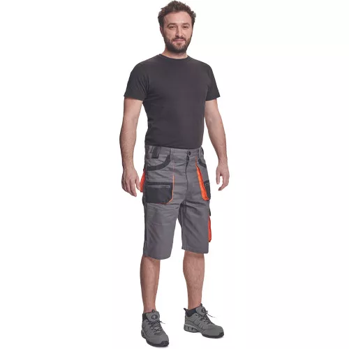 CARL rövidnadrág szürke-fekete 50