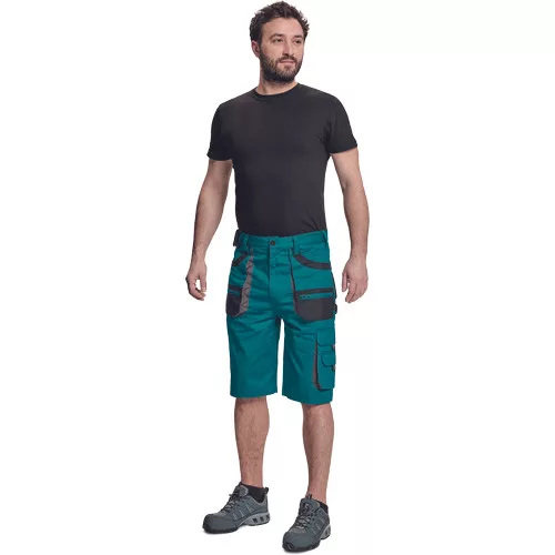 CARL rövidnadrág zöld-fekete 62