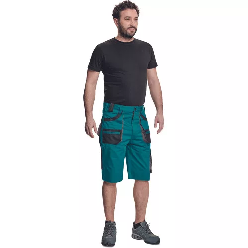 CARL rövidnadrág zöld-fekete 62