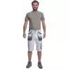 CARL rövidnadrág fehér-szürke 60