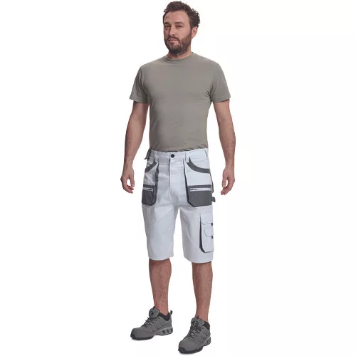 CARL rövidnadrág fehér-szürke 60