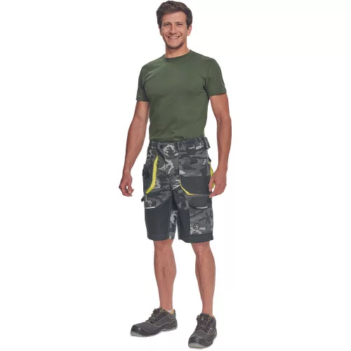 SHELDON CAMOU rövidnadrág terepszínű 66