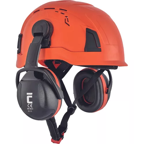 ED 3C fültok sisakhoz narancs