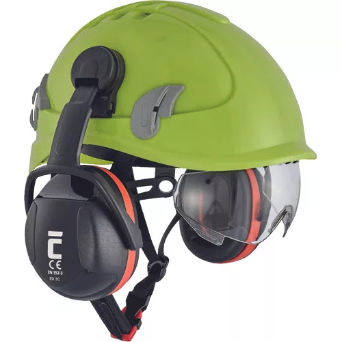 ED 3C fültok sisakhoz narancs