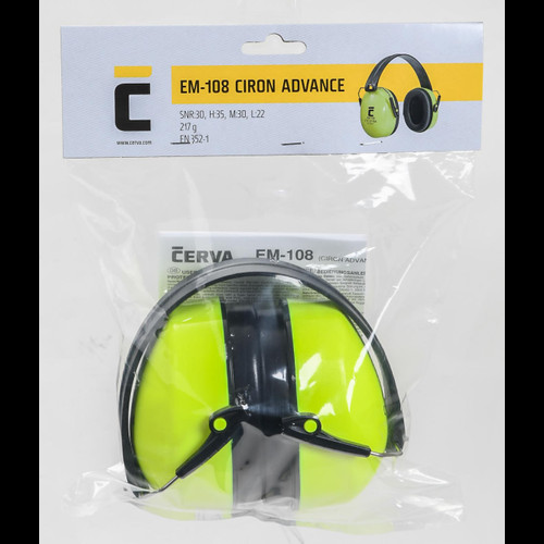 CIRON ADVANCE fültok Hi-Viz HV sárga -