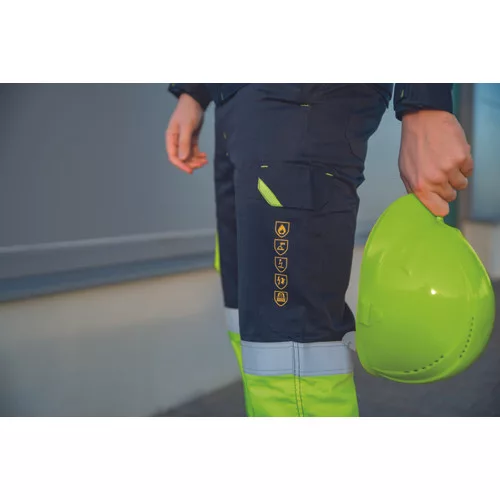 PALLADIO Hi-Vis sisak szellőzőv - sárga
