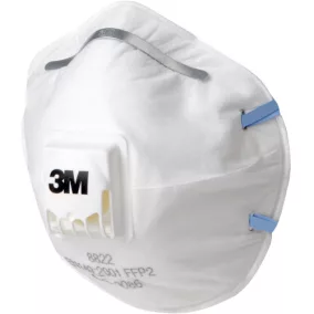 3M 8822 FFP2 NR D szűrőfélálarc sz