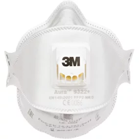 3M 9322+ FFP2 NR D Aura szűrőfélálarc sz
