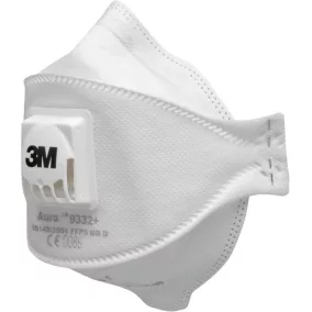 3M 9332+ FFP3 NR D Aura szűrőfélálarc sz