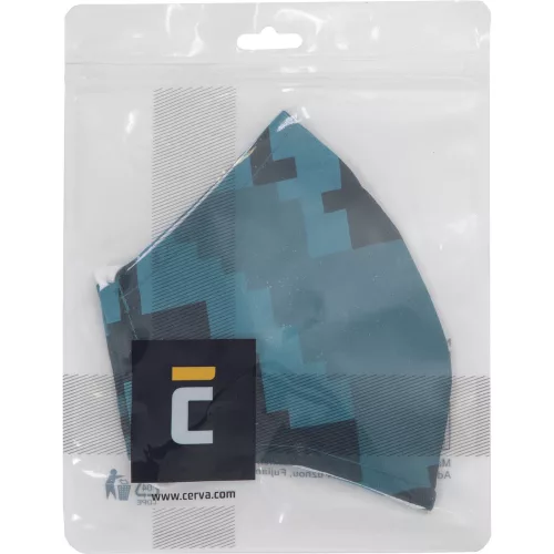 NEURU CAMOU face mask petrol kék -
