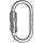 CERVA Ovális karab.twist lock acél/cink