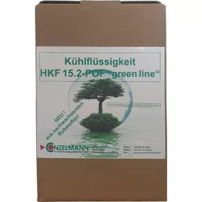   Hűtőfolyadék HKF 15.2-POF green line 5 kg-os kanna, fóliatasakban, kartonban.