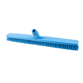   Igeax élelmiszeripari padlósúrolókefe rövid sörte 60cm széles, 0,5mm közepes sörtével, kék
