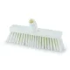 Igeax élelmiszeripari tolóseprű, partvis fej, 30 cm, 0,3mm puha sörtével, fehér