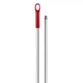   Igeax élelmiszeripari aluminium nyél menetes 150cm-es 25 mm átmérőjű, piros