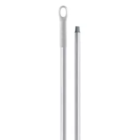   Igeax élelmiszeripari aluminium nyél menetes 130cm-es 25 mm átmérőjű, fehér