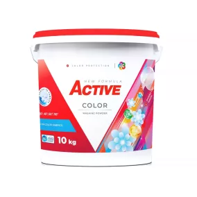 Active mosópor Color vödrös 10kg (130 mosás)
