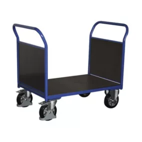   Nagy teherbírású, dupla falú kocsi, duplafalú kocsi, rakodófelület hxszx1000x700 mm, külső méretek hxszxm 1195x700x1015 mm, teherbírás 1000 kg