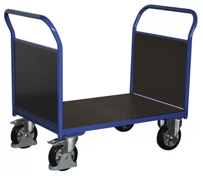 Nagy teherbírású, dupla falú kocsi, duplafalú kocsi, rakodófelület hxszx1000x700 mm, külső méretek hxszxm 1195x700x1015 mm, teherbírás 1000 kg