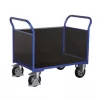 Nagy teherbírású, háromfalú kocsi, rakodófelület hxsz 1600x800mm, külső méretek hxszxm 1730x800x1015 mm, teherbírás 1000 kg