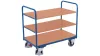 Többszintes kocsi, 3 rakodófelülettel hxsz 1200x800 mm, külső méretek hxszxm 1260x800x990 mm, teherbírás 250 kg
