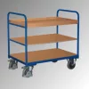 Többszintes kocsi, 3 dobozzal, rakodófelület hxsz 815x455 mm, külső méretek hxszxm 910x500x990 mm, teherbírás 250 kg
