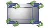 Többszintes kocsi, 5 rakodófelülettel hxsz 1000x700 mm, külső méretek hxszxm 1060x700x1530 mm, teherbírás 250 kg