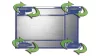 Többszintes kocsi, 5 rakodófelülettel hxsz 1000x700 mm, külső méretek hxszxm 1060x700x1530 mm, teherbírás 250 kg
