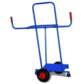   Lapszállítókocsi, széxméxma 1260x680x1425 mm, penge szélessége 200 mm, teherbírás 250 kg, pneumatikus kerekek
