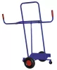 Lapszállítókocsi, széxméxma 1260x680x1425 mm, penge szélessége 200 mm, teherbírás 250 kg, pneumatikus kerekek