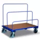 Táblamozgató kocsi rúd nélkül, rakodófelület hxsz 1200x800 mm, külső méretek hxszxm 1310x800x308 mm, teherbírás 500 kg