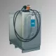 Uni dízel töltőállomás, belépő szintű standard csomag, 1000 l űrtartalom, 230 v, 4 m csatlakozókábel, 6 m tömlő, 30 l/perc, széxméxma 1280x770x1590 mm
