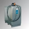 Uni 1000 dízel töltőállomás + elektromos szivattyú 50 l/perc, térfogat 2000 l, 2xuni 1000 l tartály, széxméxma 1660x1570x1590 mm