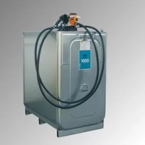   Uni 1000 dízel töltőállomás + elektromos szivattyú 50 l/perc, térfogat 2000 l, 2xuni 1000 l tartály, széxméxma 1660x1570x1590 mm