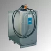 Uni 1000 dízel töltőállomás + elektromos szivattyú 50 l/perc, térfogat 2000 l, 2xuni 1000 l tartály, széxméxma 1660x1570x1590 mm