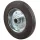 Szállítóeszköz kerék, fekete gumi, átmérő. 100 mm, teherbírás 70 kg, görgőscsapágy
