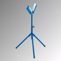 Görgős állvány 2 v-alakú tartógörgővel