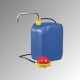 Lábpumpa v2a, áramlási sebesség kb. 20 l/perc, merülési mélység 900 mm
