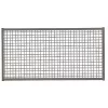 Vario sarokrögzítő elem válaszfal védőrácsokhoz, sz x m 500/500x750 mm, ral 7037 porszürke