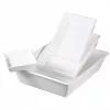 Laboratóriumi tálkészlet, 6 db, pp, amely a következőket tartalmazza: 1x0,5 l, 1x1,5 l, 1x3 l, 1x10 l, 1x21 l, 1x39 l, fehér