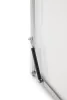 Ipari pedálos szemetes, űrtartalom 27 liter, fehér, acél, széxméxma 360x370x440 mm, súly 7,88 kg