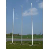 Billenő szerelvény, forgatható árbocvég, l 8 m