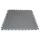 Munkahelyi padlóelem beépülő rendszerben, 500x500 mm, 5 mm vastagságú, újrahasznosított pvc-ből, dombornyomott felülettel, fekete színű, 4 darabos csomag