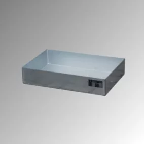   Horganyzott acéllemezből készült kiskiszerelésű termék raklapokhoz, széxméxma 400x600x120 mm, gyűjtőtérfogat 20 l, teherbírás 50 kg, súly 11 kg