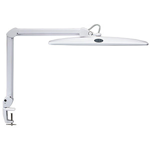 Led-es lámpa work, szorítóaljzat, magasság 500 mm, 84 led, 21 w, külön kapcsolható, fényerő-szabályozható, fehér